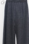 SWAYING 25 Spring/Summer Flared Wool Trousers SW-SW25PS3B12 Dark Gray SW25PS3B12